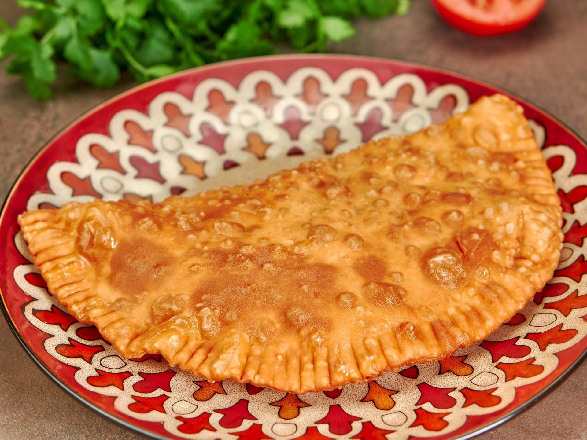 Чебурек с бараниной