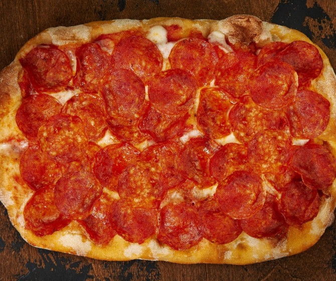 Пицца римская Пеперони двойная