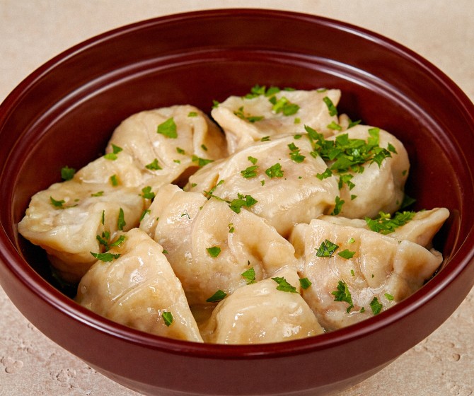 Пельмени с мраморной говядиной, 10 шт