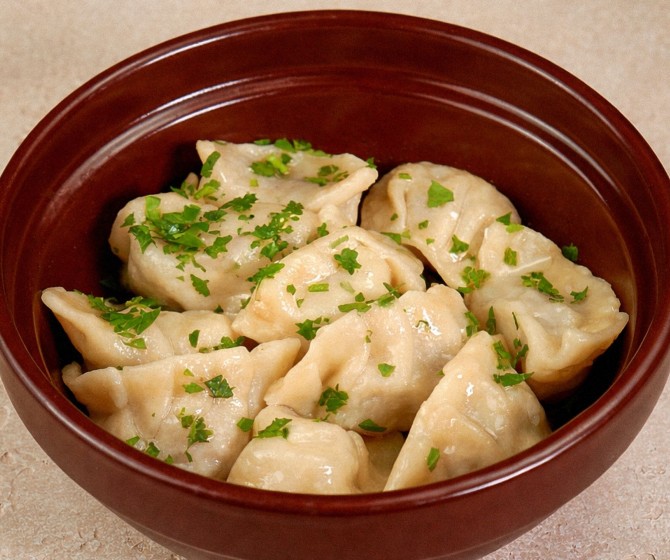 Пельмени с креветками, 15 шт