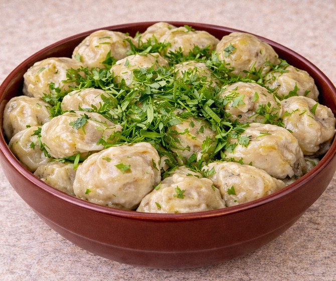 Пельмени с бараниной