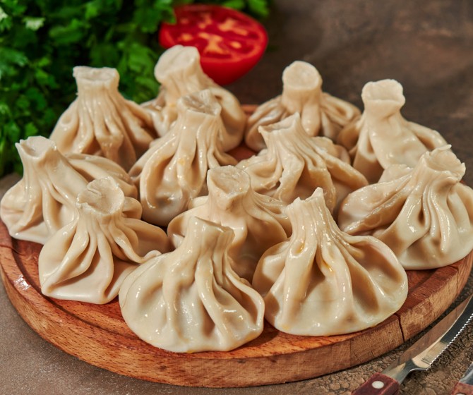 СЕТ Хинкали отварные с бараниной, 10 шт