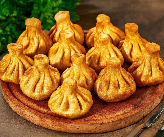 СЕТ Хинкали жареные с бараниной, 10 шт