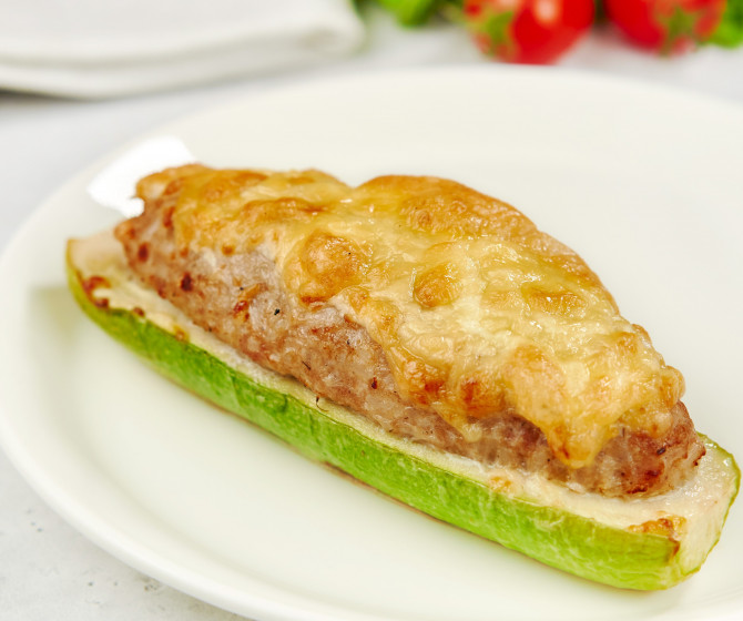 Кабачки фаршированные