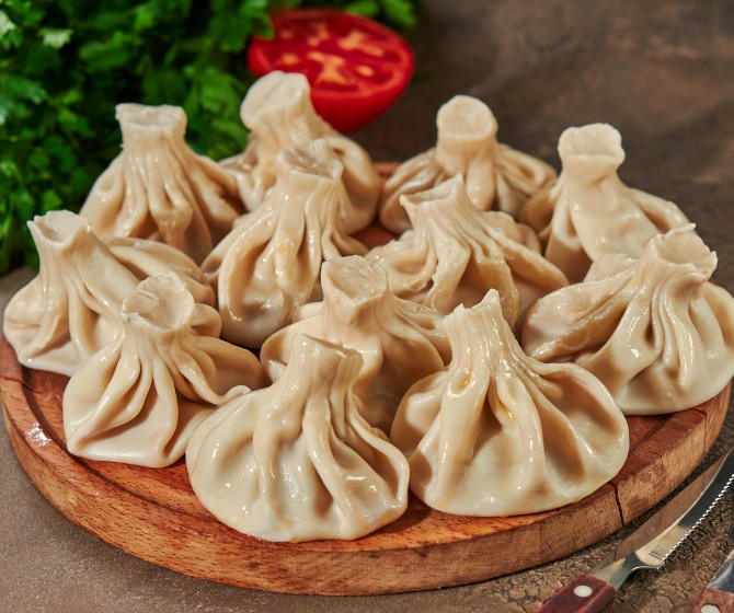 СЕТ Хинкали с говядиной и свининой (15 шт.)