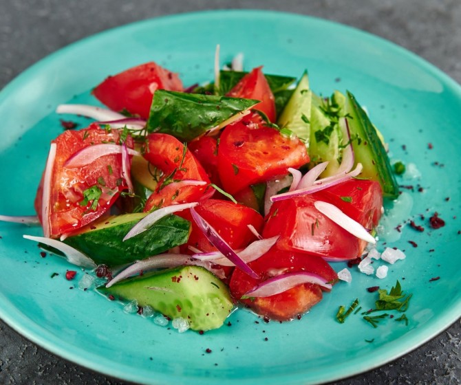 Салат из свежих овощей