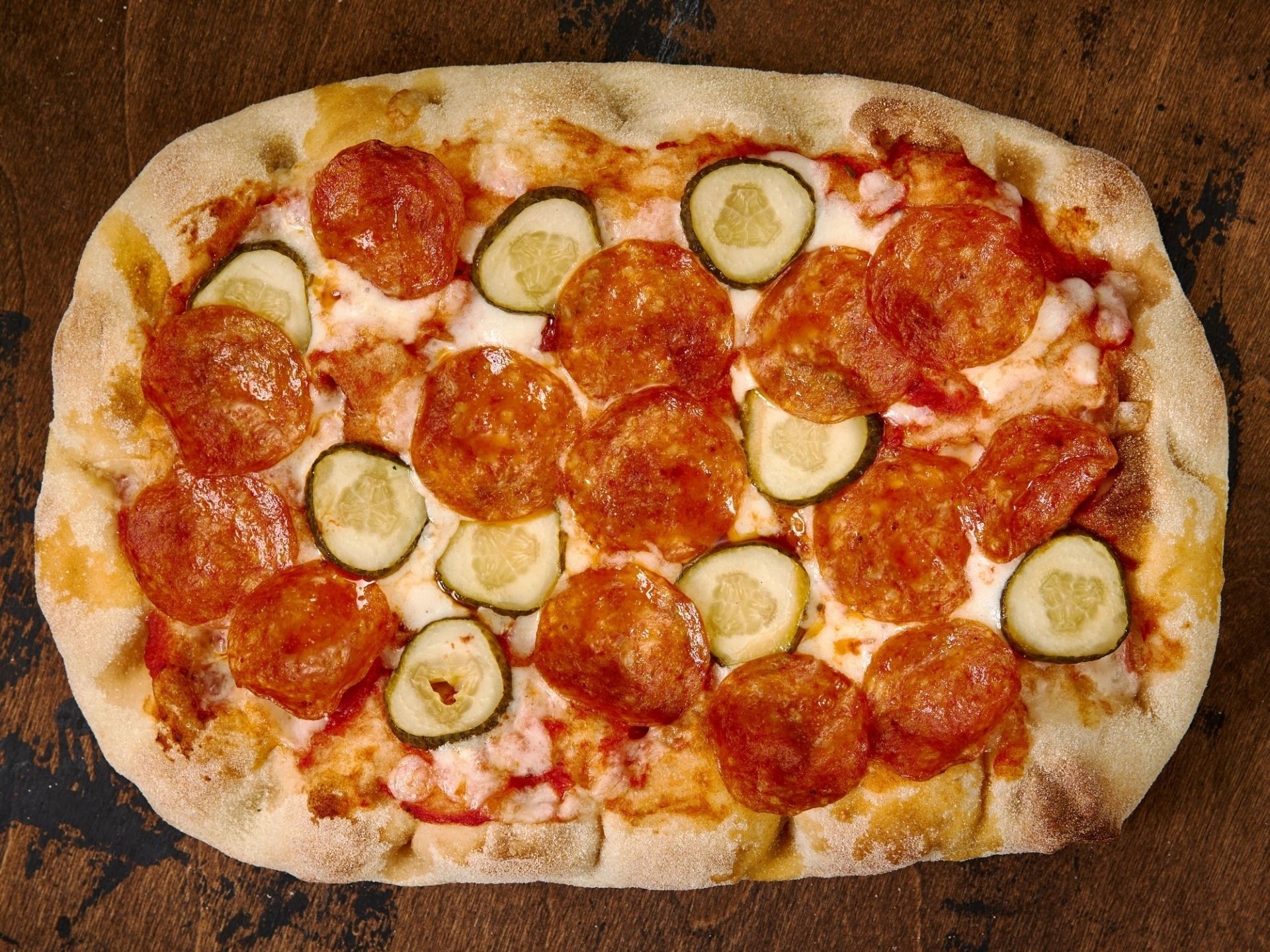 Пицца римская Пеперони по-деревенски