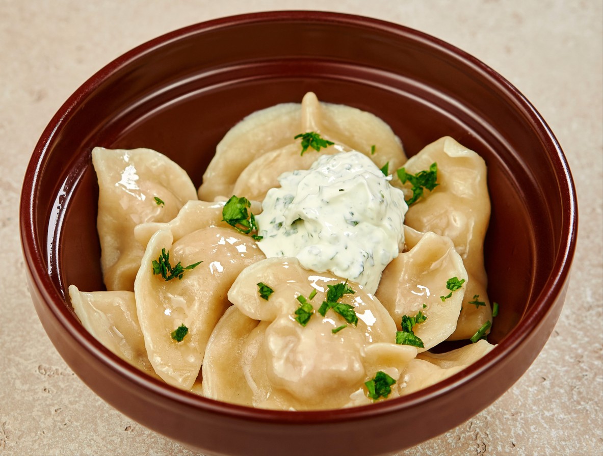Пельмени с бараниной и сметаной XL