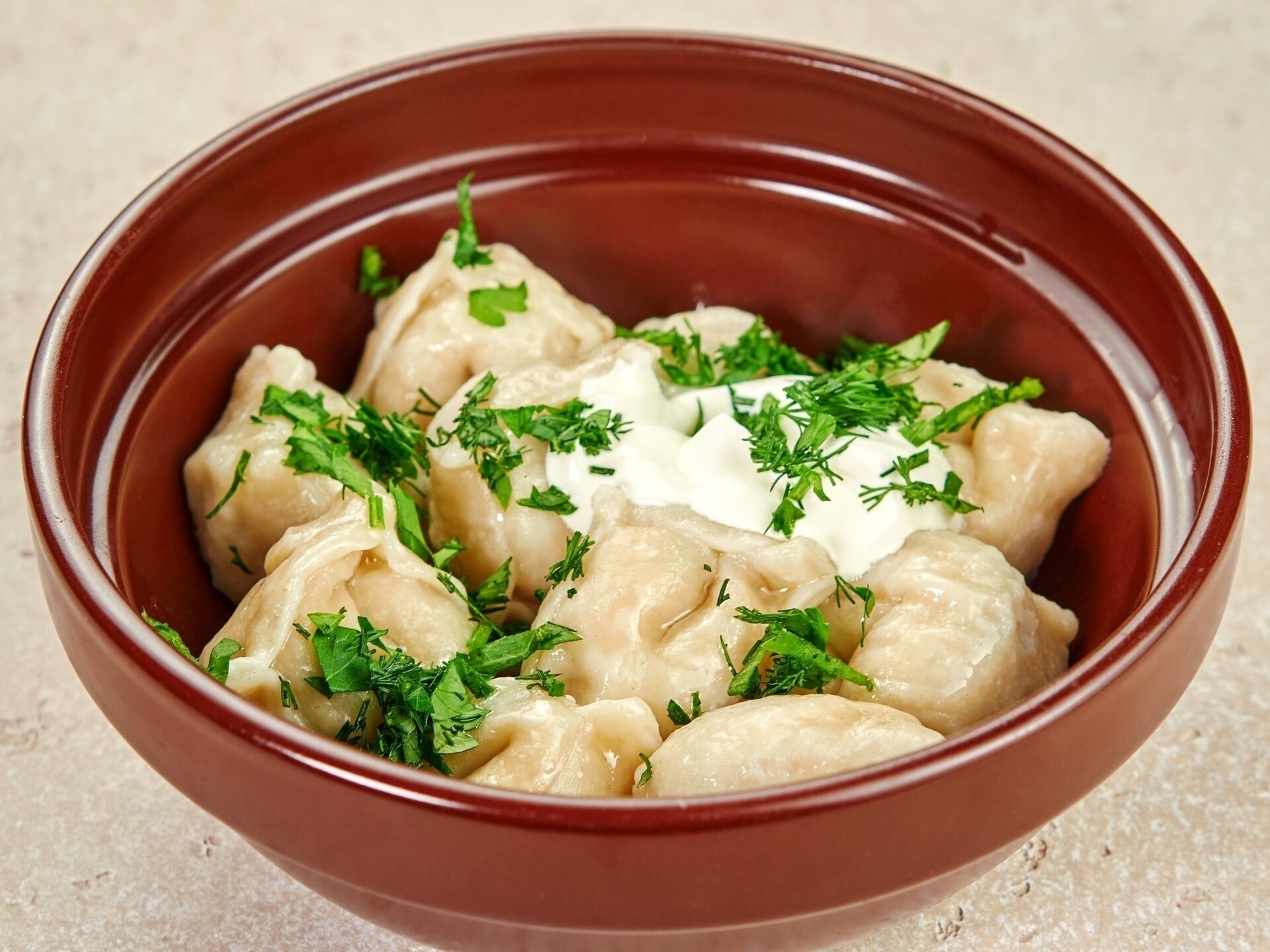 Пельмени со сливочным цыпленком и петрушкой XL