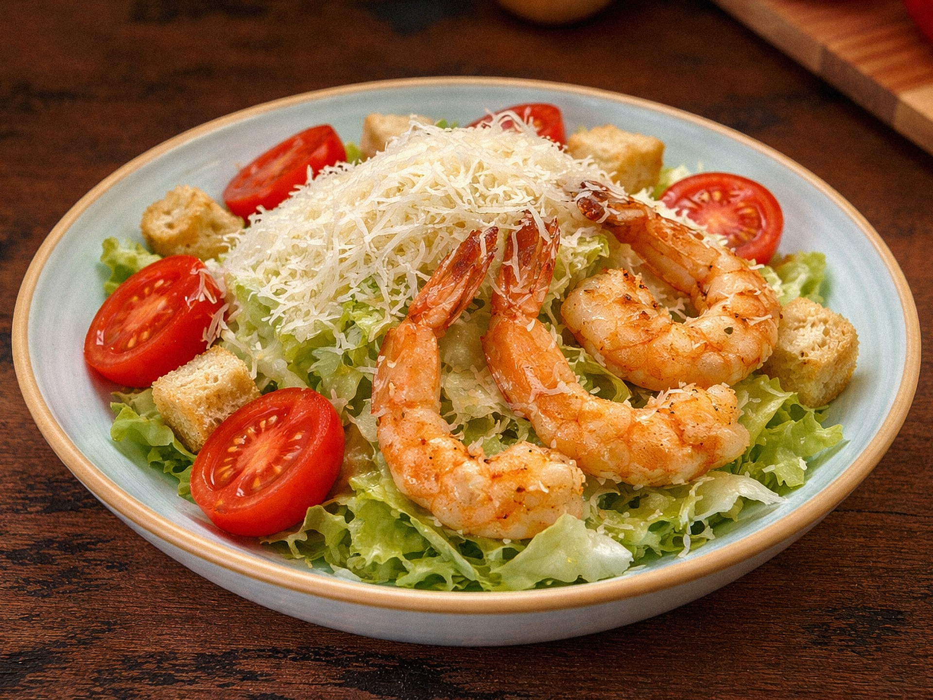Цезарь с креветками